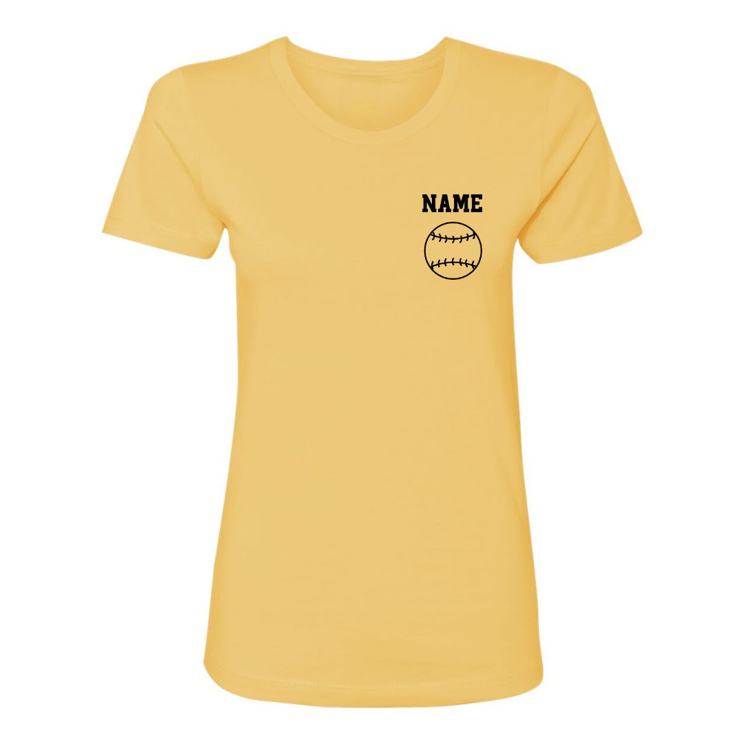 Baseball w/Name or Team