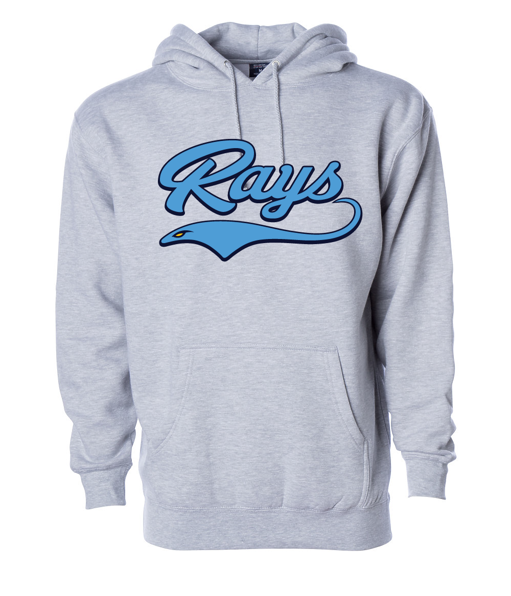 Rays Adult Heavyweight Hoodie