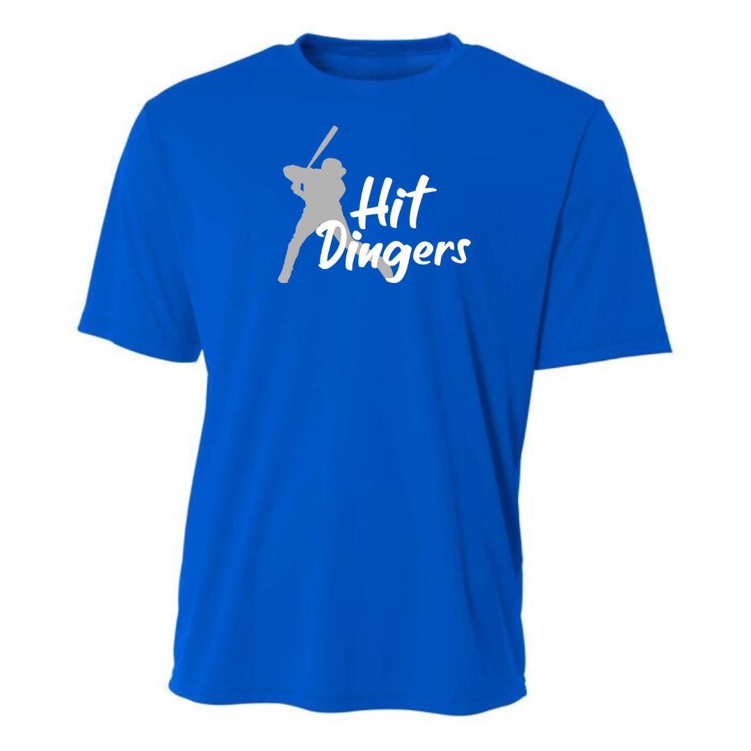 "Hit Dingers w/Batter" Tee