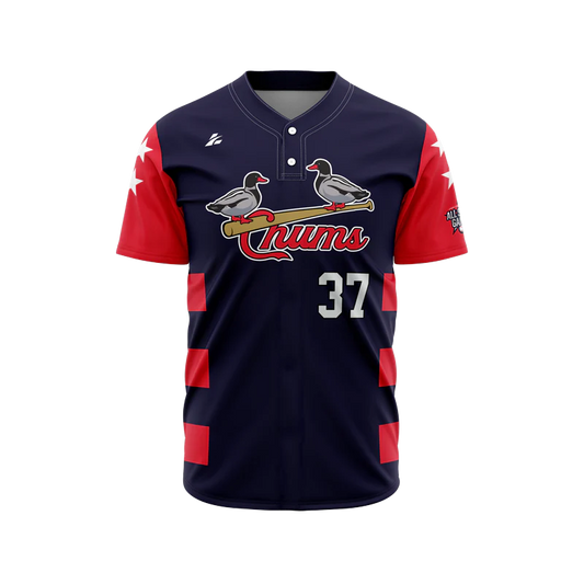 Sublimated Two Button Front Jersey