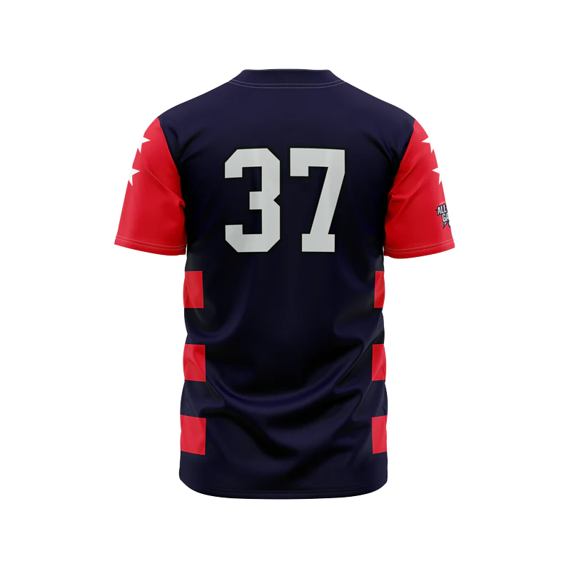 Sublimated Two Button Front Jersey