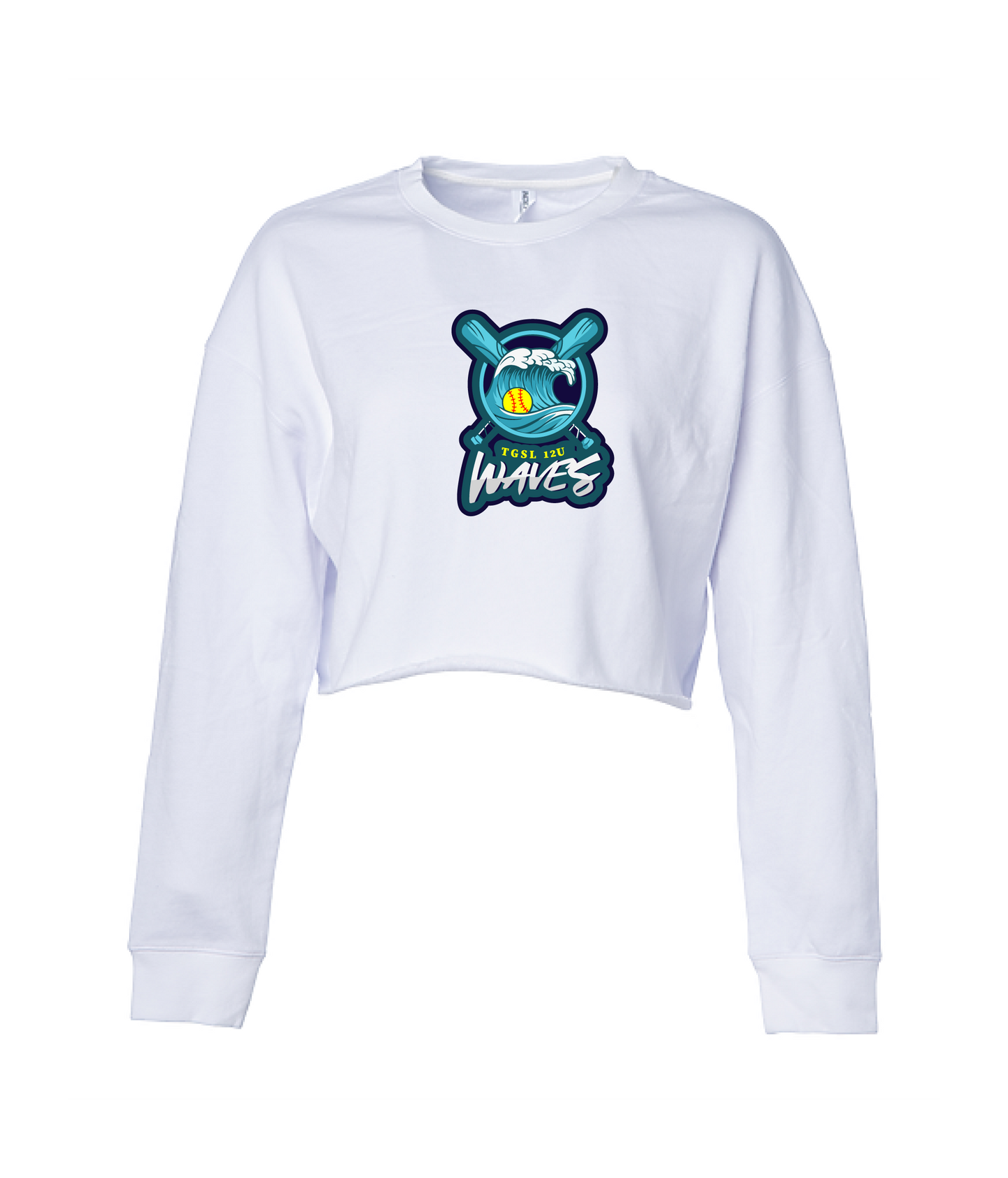 TGSL 12u Women's Lightweight Crop Crewneck