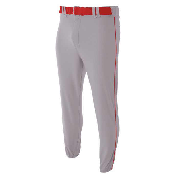 A4 Pro Style Elastic Bottom Baseball Pants